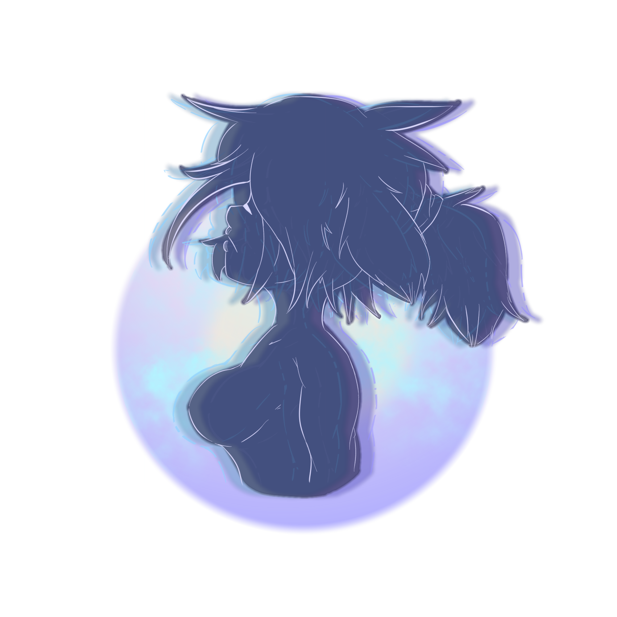 Silohuette of Kyt in flux